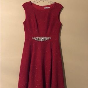 Eliza J red dress